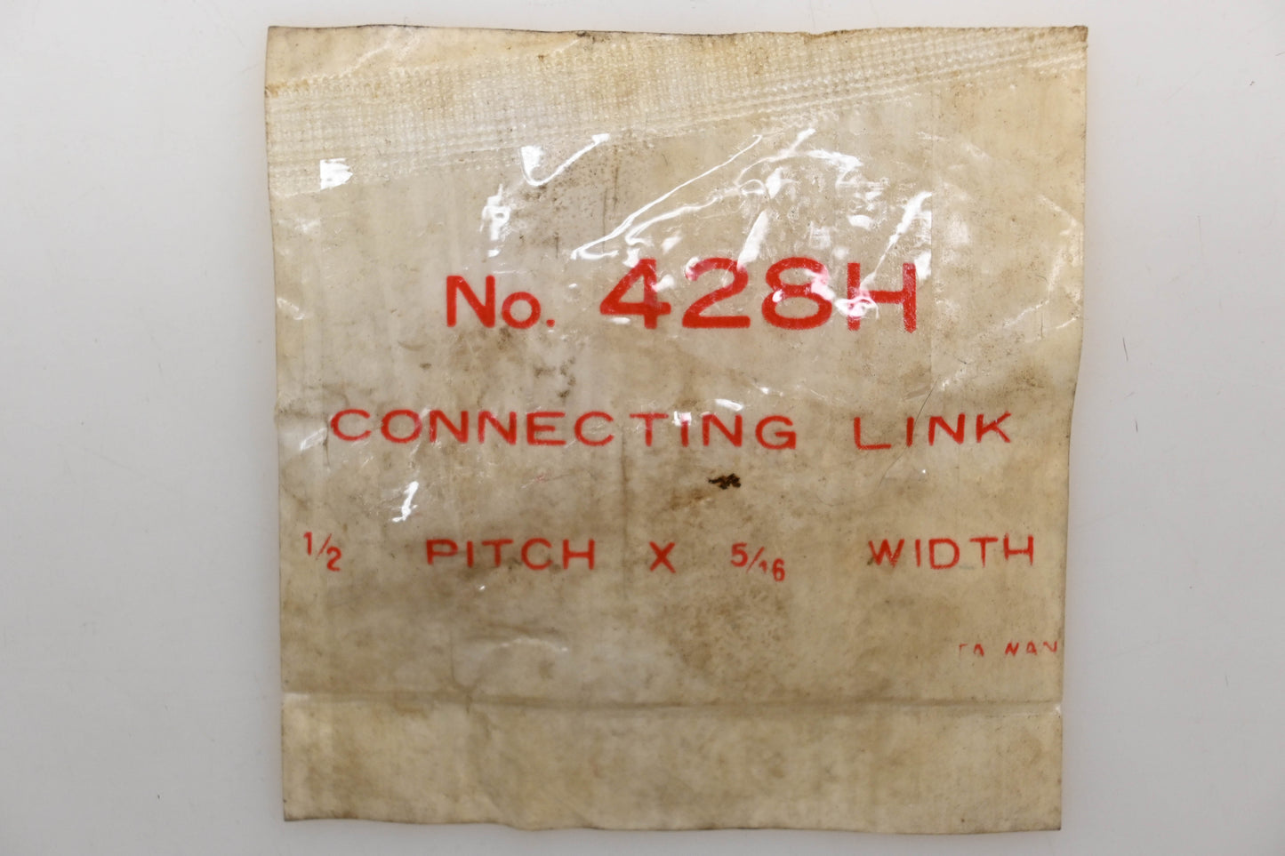 KK 428H Connecting Links 1/2 Pitch 5/16 Width Qty 3 NOS