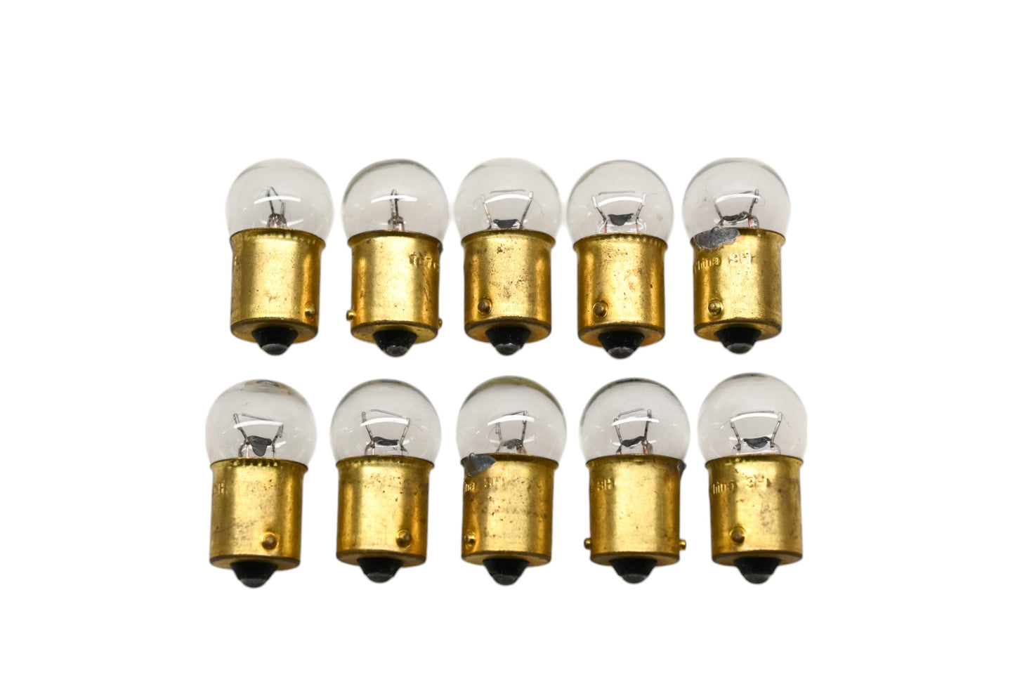 Wagner 33-1971, 12V4CP, T67 V-Twin Light Bulbs Qty 10 NOS