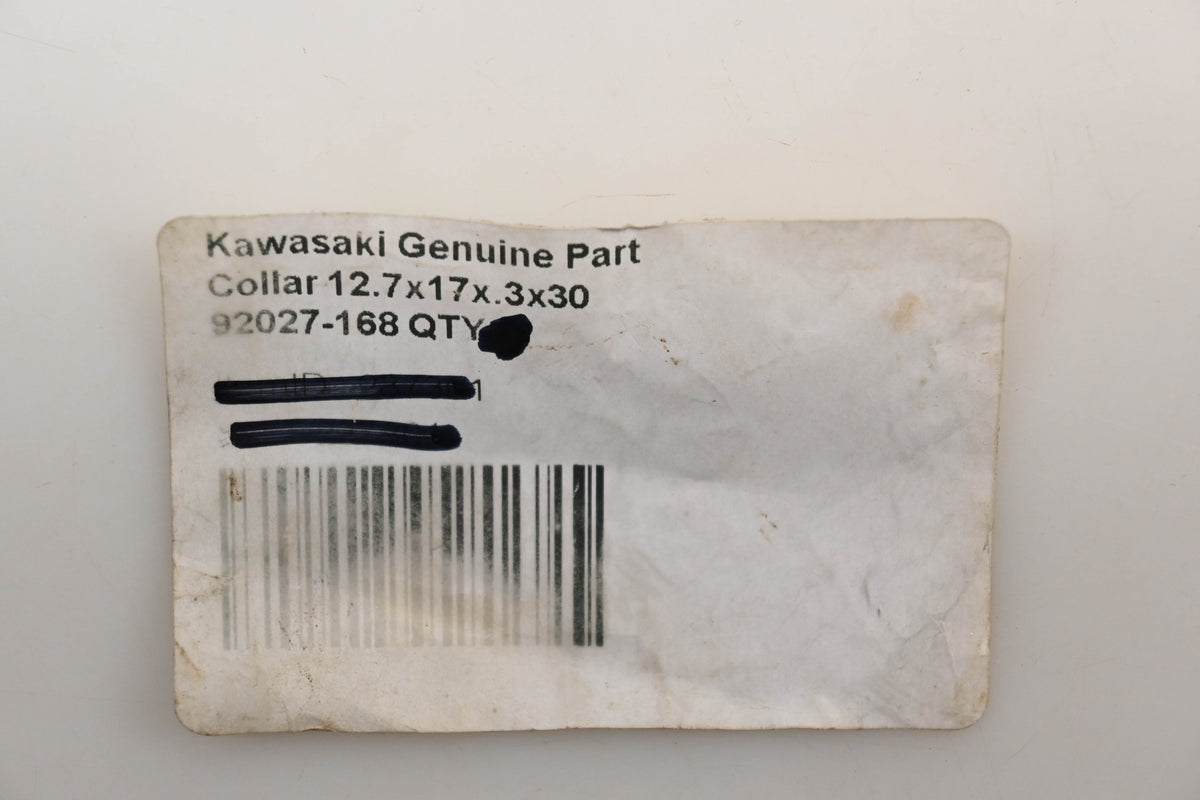 New OEM Kawasaki 92027-168 Collar 12.7X17.3X30 Qty 1 NOS