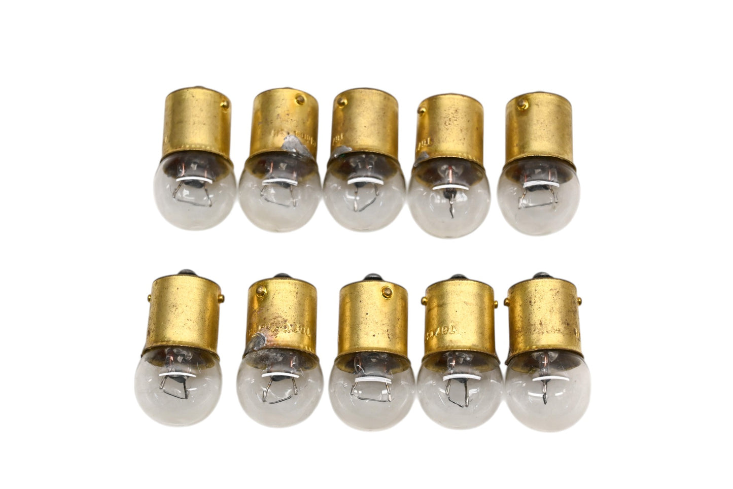 Wagner 33-1971, 12V4CP, T67 V-Twin Light Bulbs Qty 10 NOS