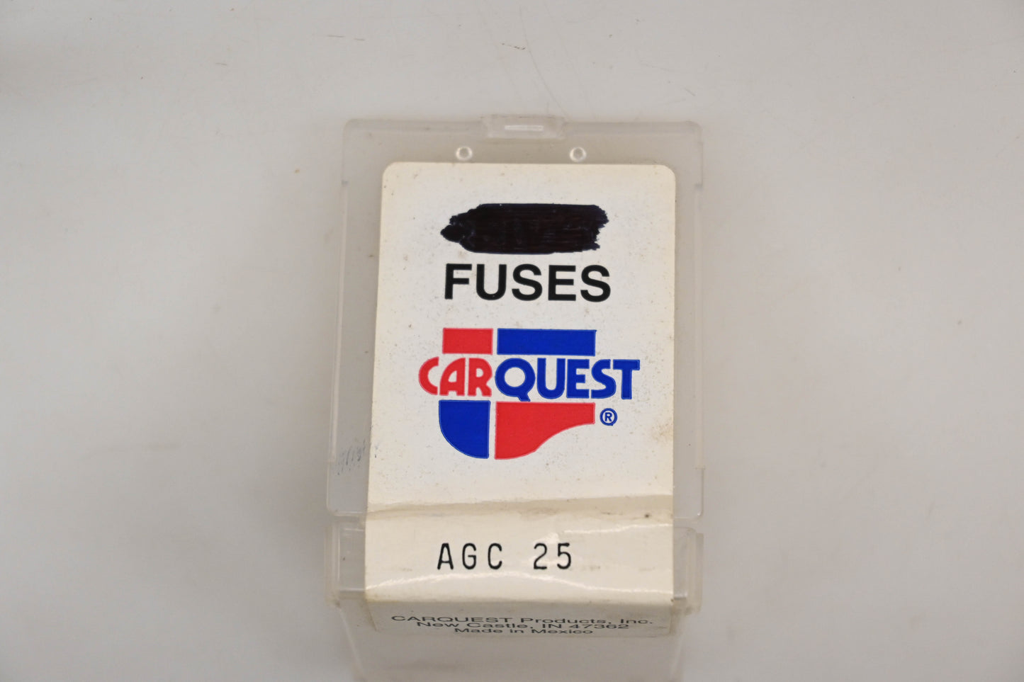 Car Quest AGC25 25 Amp Fuses Qty 9 NOS