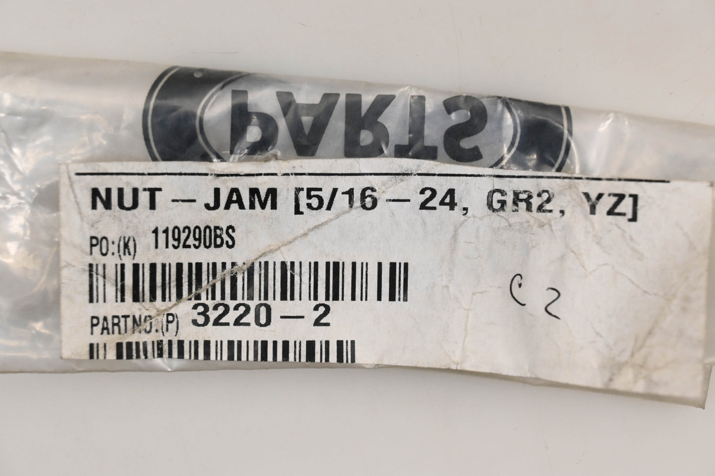 Toro 3220-2 Jam Nut 5/16-24 Qty 1 NOS
