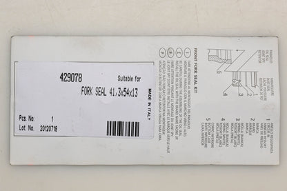 Bike Master 429078 Fork Seal Kit Qty 1 NOS