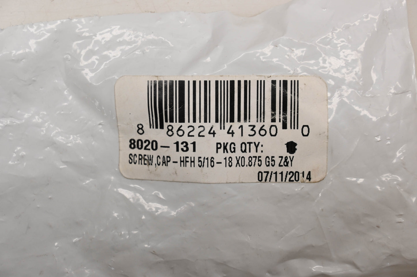 New OEM Arctic Cat 8020-131 Hex Flange Head Cap Screw 5/16-18 X0.875 NOS