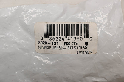 New OEM Arctic Cat 8020-131 Hex Flange Head Cap Screw 5/16-18 X0.875 NOS