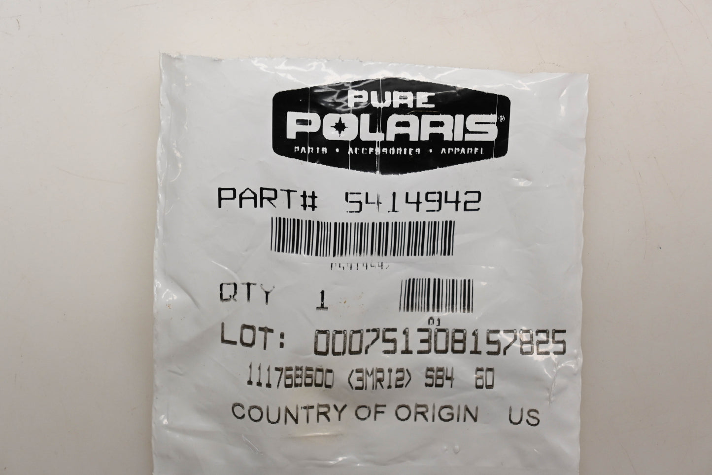 New OEM Polaris 5414942 Grommet Qty 1 NOS