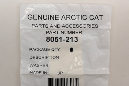New OEM Arctic Cat 8051-213 Black Spring Lock Washers 1/4 Qty 2 NOS