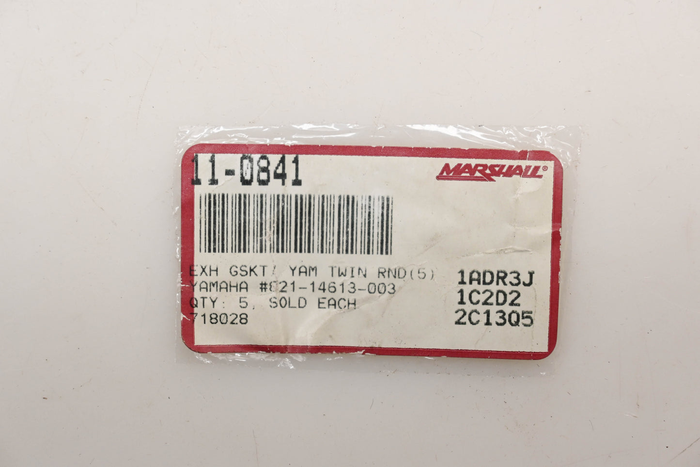 Marshall 11-0841, 718028, 821-14613-003 Exhaust Gasket Yamaha Qty 1 NOS