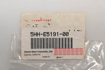 New OEM Yamaha 5HH-E5191-00-00 Plate Qty 1 NOS