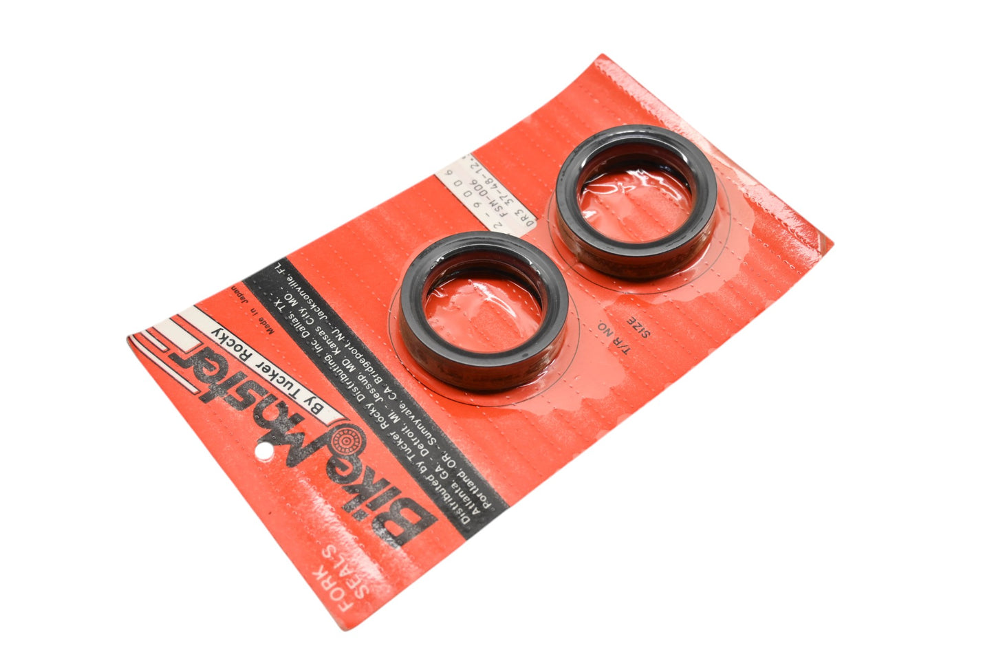 Bike Master 42-9006, FSM-006 Fork Seal Kit 37x48x12.5 Qty 1 NOS