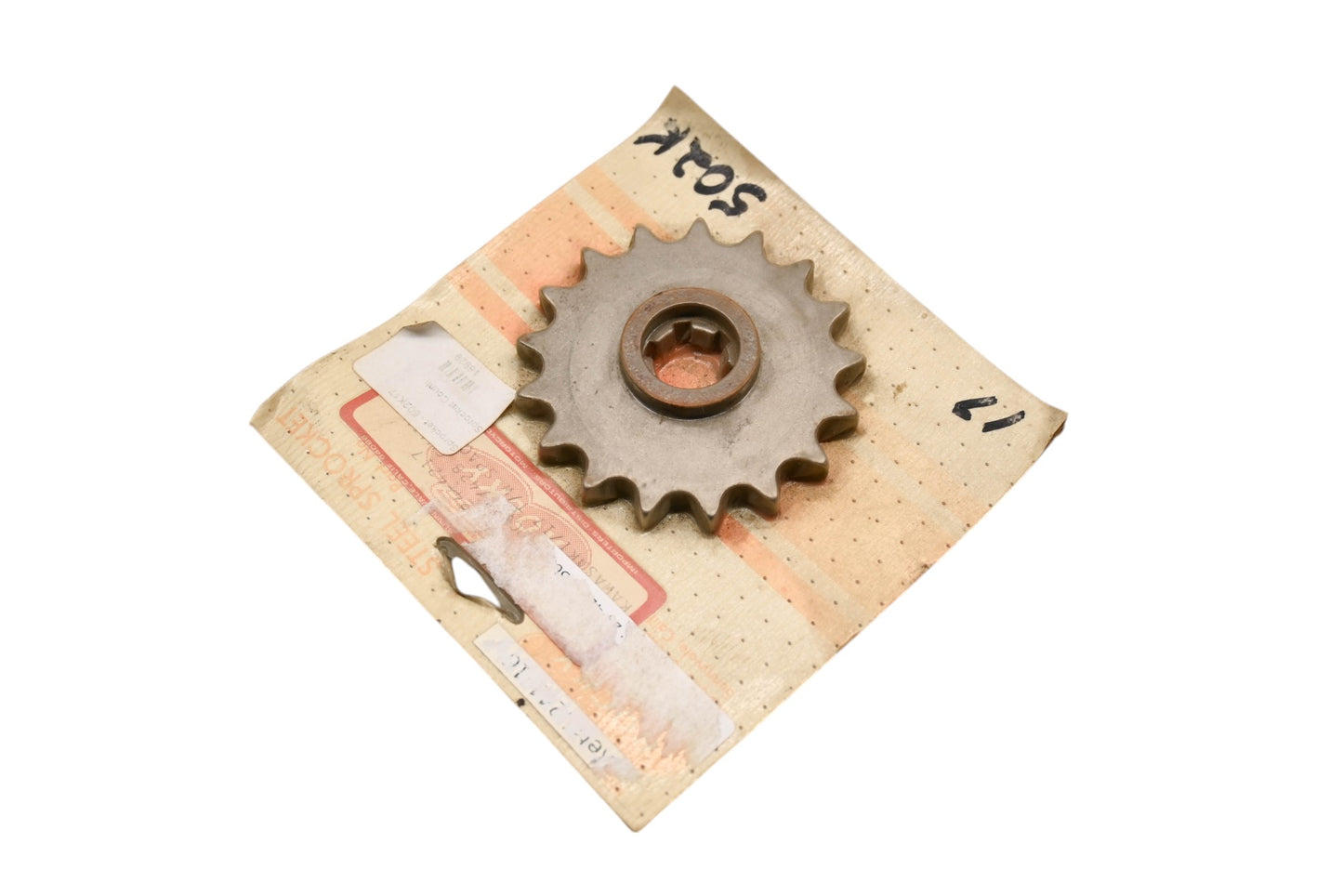 Rocky 24-4217, 502K17 Sprocket 17T w/ Spacer Kawasaki Qty 1 NOS