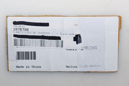 New OEM Polaris 2876786 Spring Clip Qty 1 NOS