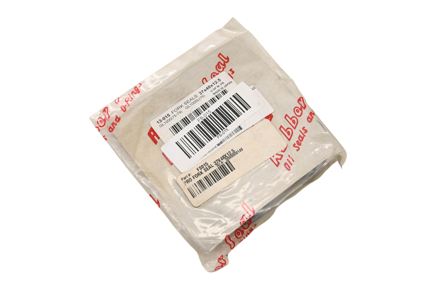 Arusu 13-015, FS-015, 91255-431-671 Fork Seal Kit 37x48x12.5 Qty 1 NOS