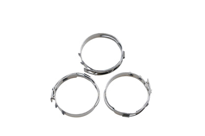 New OEM Polaris 1350061 Small 25.0mm Clamps Qty 3 NOS