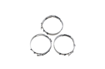 New OEM Polaris 1350061 Small 25.0mm Clamps Qty 3 NOS