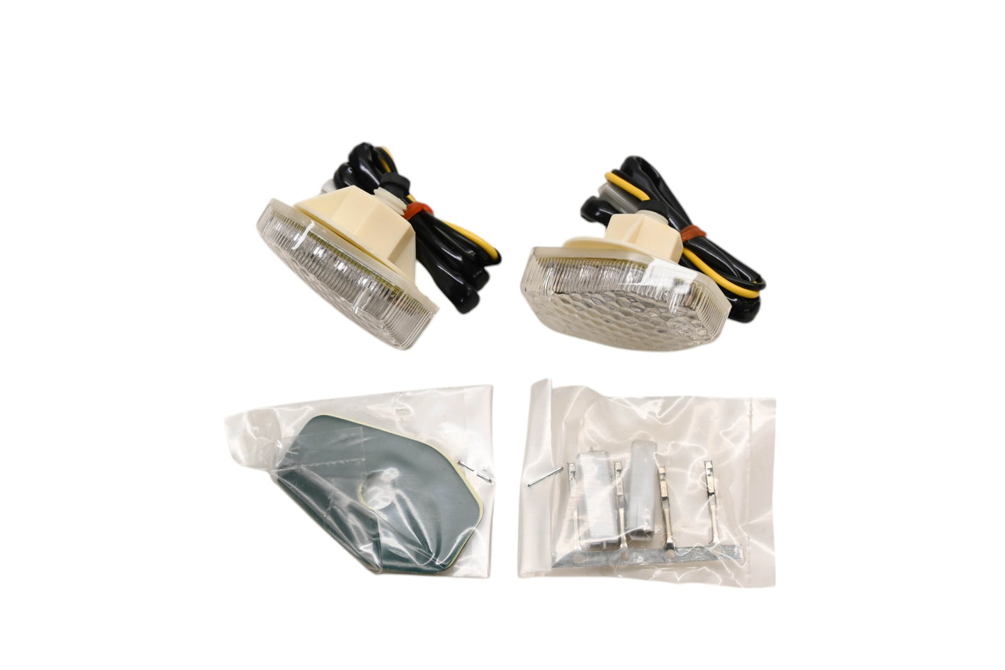 K&S 2040-0328, 25-8520 Marker Light Kit Clear for Kawasaki Qty 1 NOS