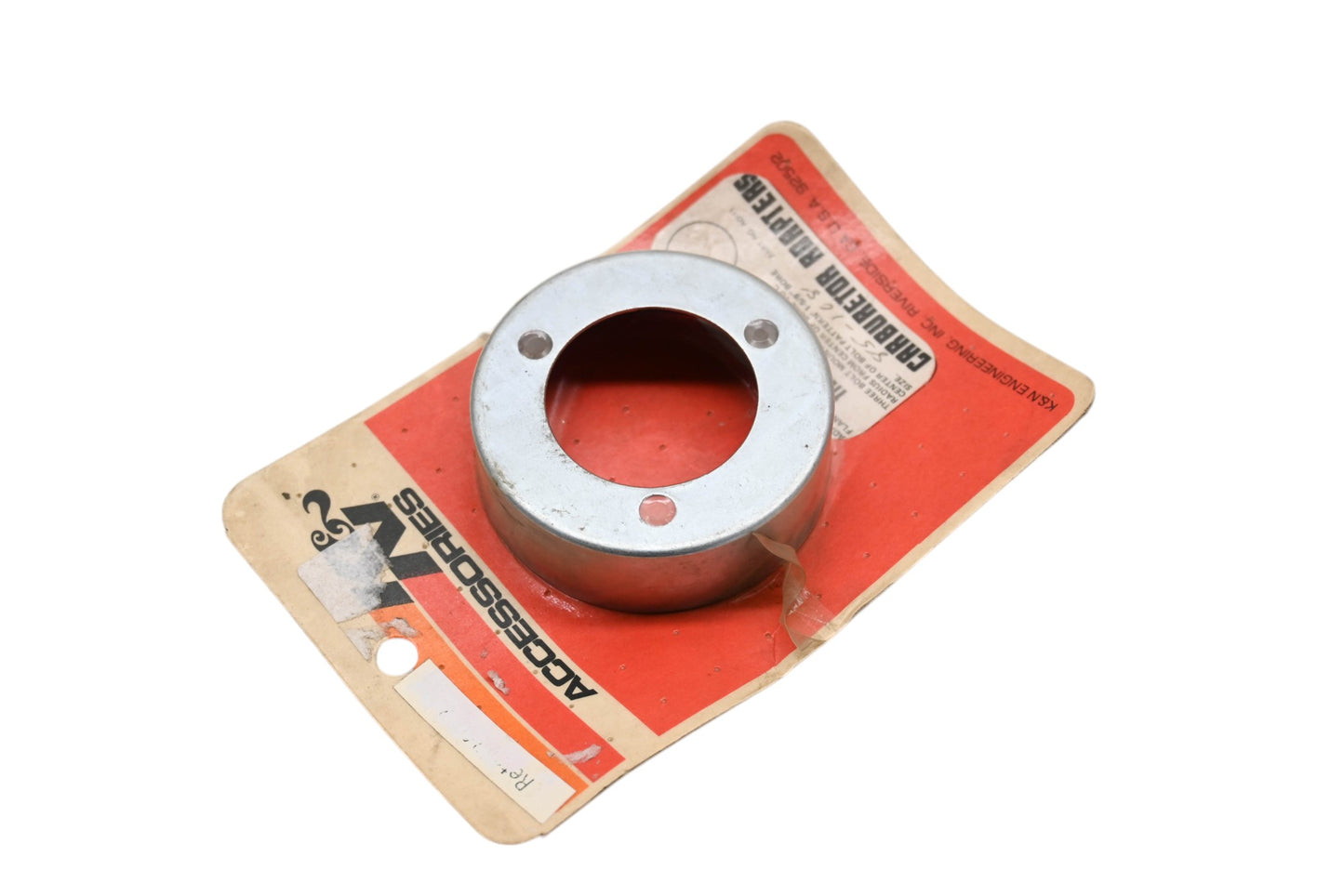 K&N 85-1080 Adaptor Flange 1-5/8' 3-Bolt Mounting Pattern Qty 1 NOS