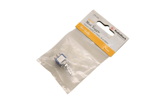 Radio Shack 275-636 DPDT Mini Toggle Switch Qty 1 NOS