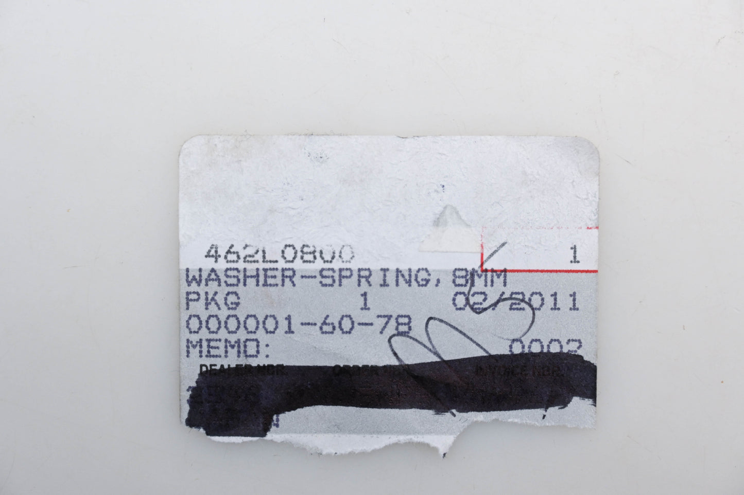 New OEM Kawasaki 462L0800 Spring Washer 8mm Qty 1 NOS