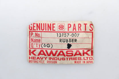 New OEM Kawasaki 13157-007 Shift Pedal Rubber Qty 1 NOS