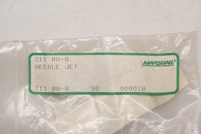 Marshall 211 #Q-8, 211 Q-8 Needle Jet Qty 1 NOS