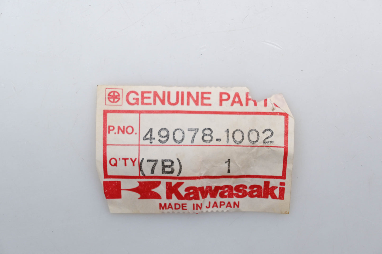 New OEM Kawasaki 49078-1002 Outer Valve Spring Qty 1 NOS