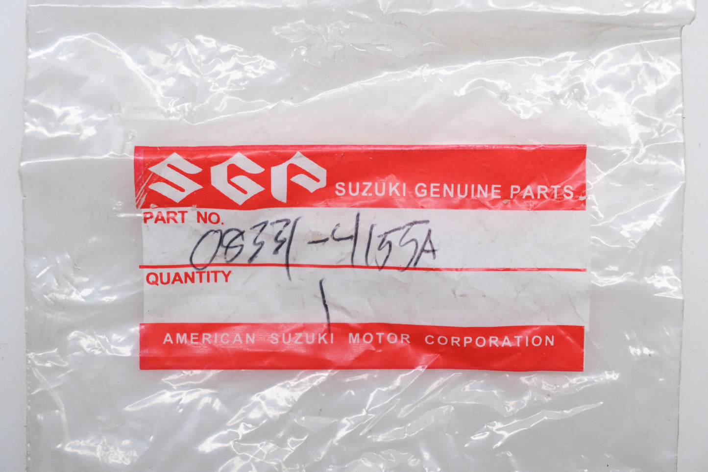 New OEM Suzuki 08331-4155A Clip Qty 1 NOS