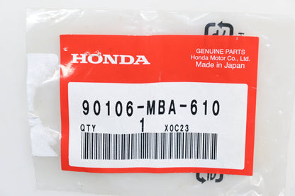 New OEM Honda 90106-MBA-610 Special Screw 5MM Qty 1 NOS