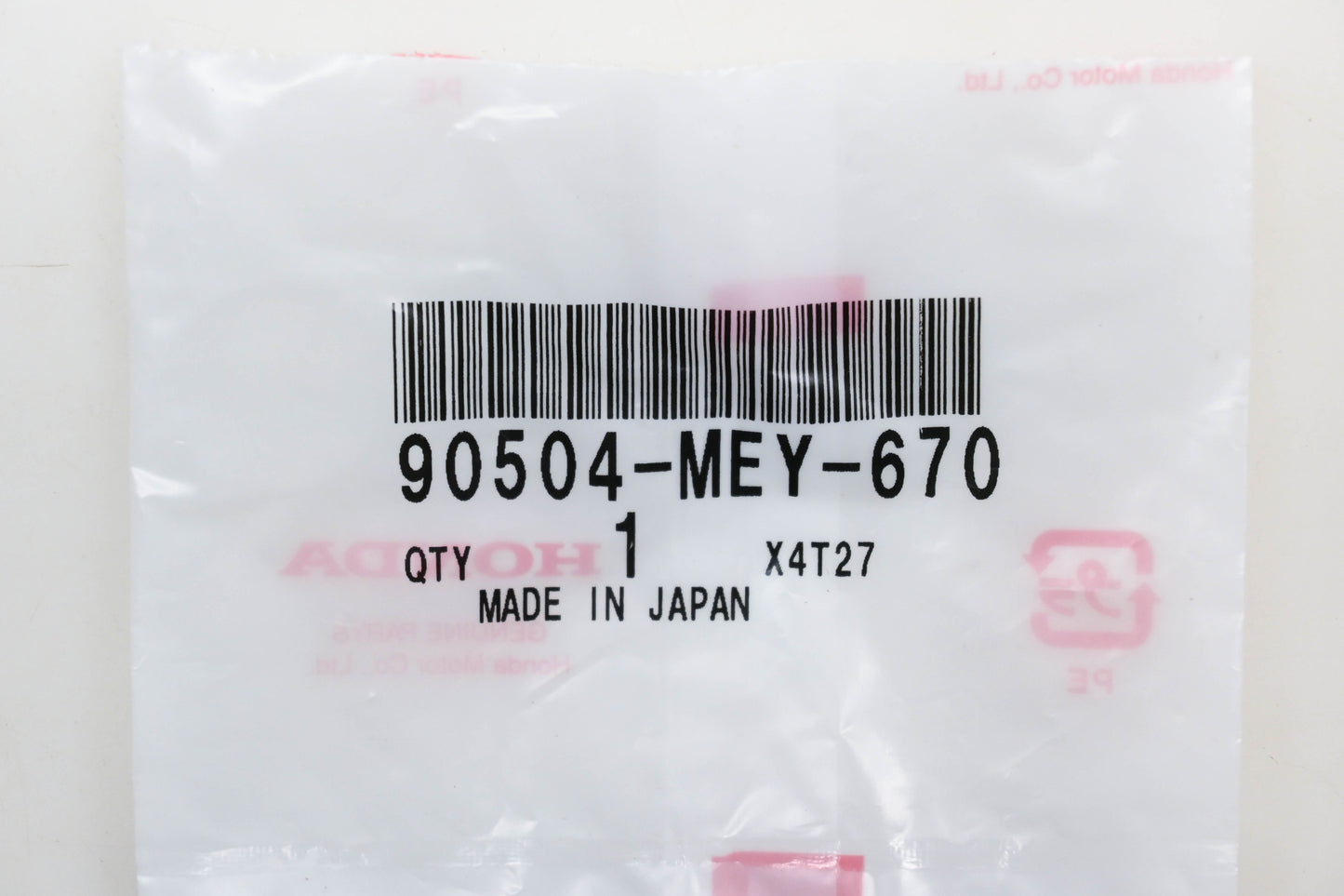 New OEM Honda 90504-MEY-670 Engine Guard Collar Qty 1 NOS