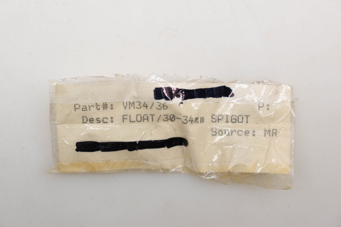 Marshall VM34/36 Carburetor Float Qty 1 NOS