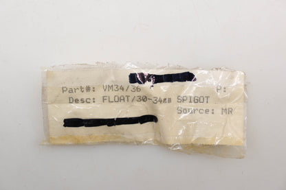 Marshall VM34/36 Carburetor Float Qty 1 NOS