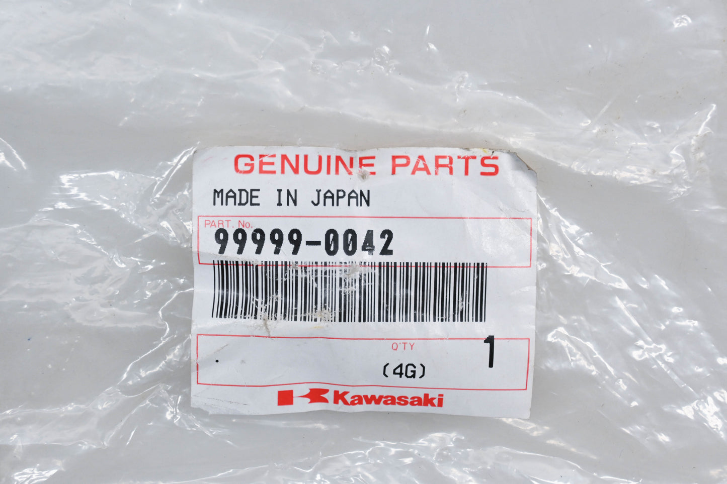 New OEM Kawasaki 99999-0042 Brake Hose Clamp Kit Qty 1 NOS