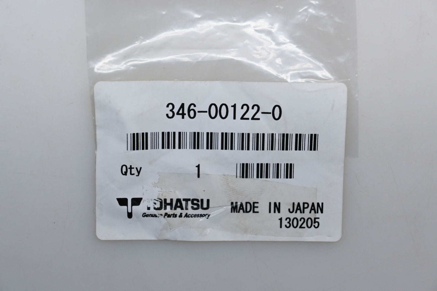 New OEM Tohatsu 346-00122-0 Seal Qty 1 NOS