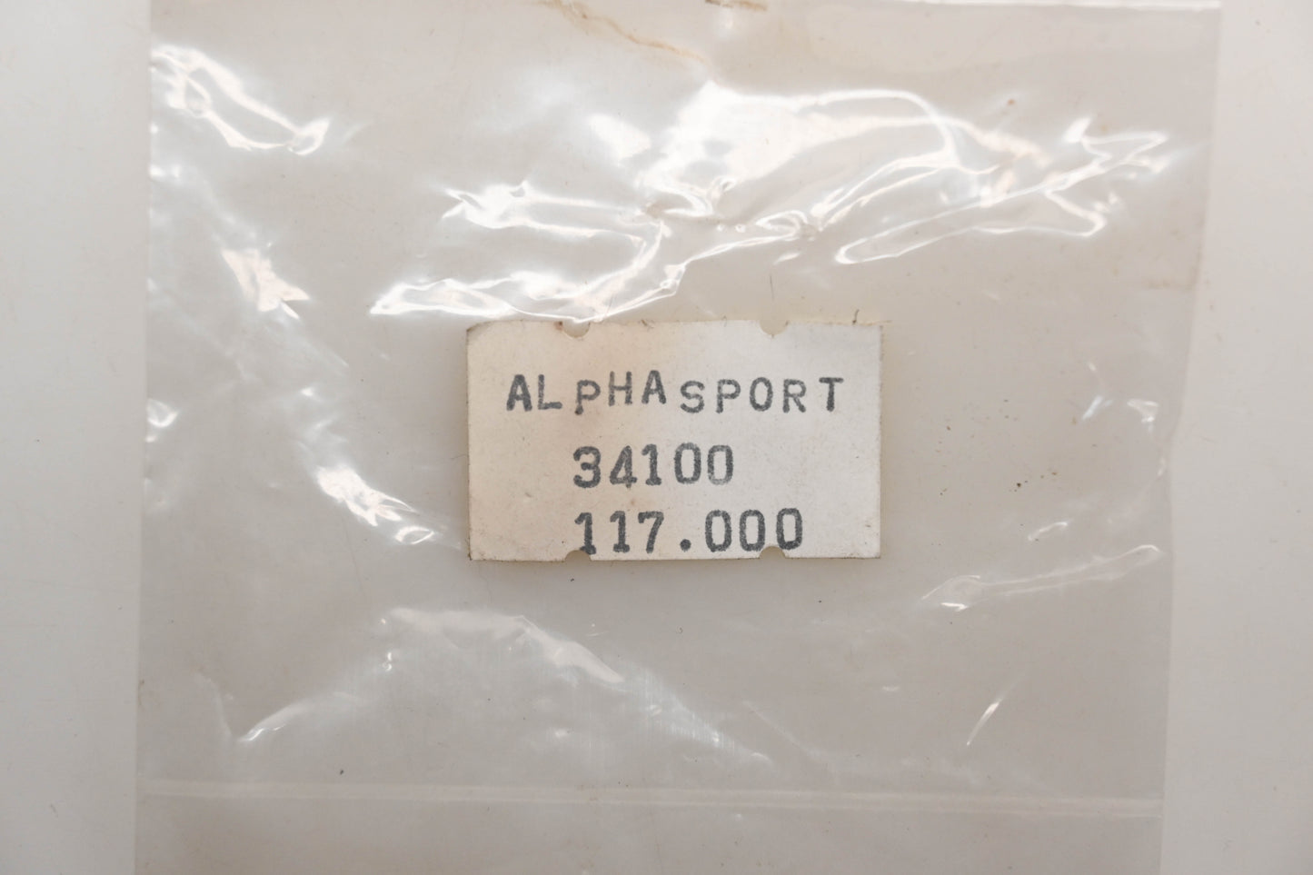 Alpha Sports 34100-117-000 Restrictor Plate Qty 1 NOS