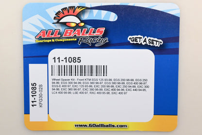 All Balls 11-1085 Front Wheel Spacer Qty 1 NOS