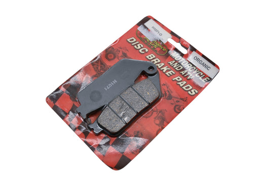 Bike Master H1071-O, H1071 Motorcycle & ATV Organic Disc Brake Pad Kit Qty 1 NOS