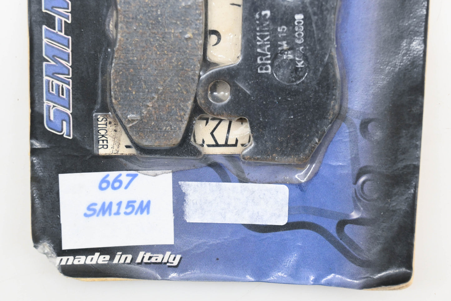 Braking 667SM15M, 6672092 Semi Metallic Break Pad Kit Qty 1 NOS