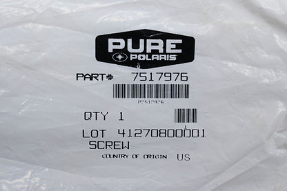 New OEM Polaris 7517976 Hex Screw 1/4-20X5.5 Qty 1 NOS
