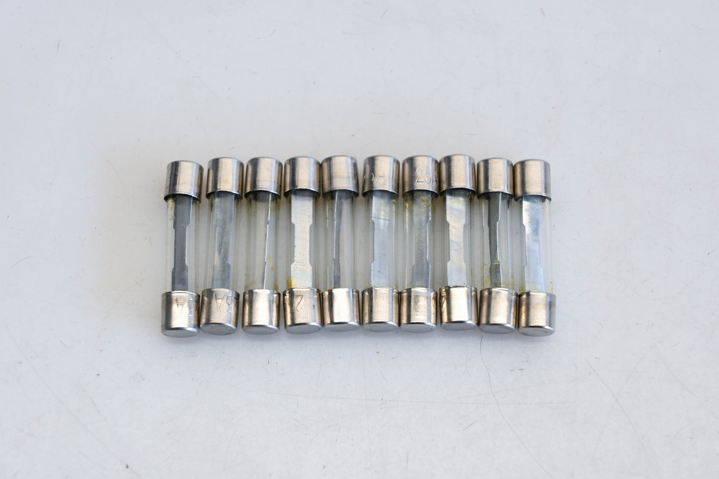 POSS 07754 Fuses 25x30 Amp Qty 10 NOS