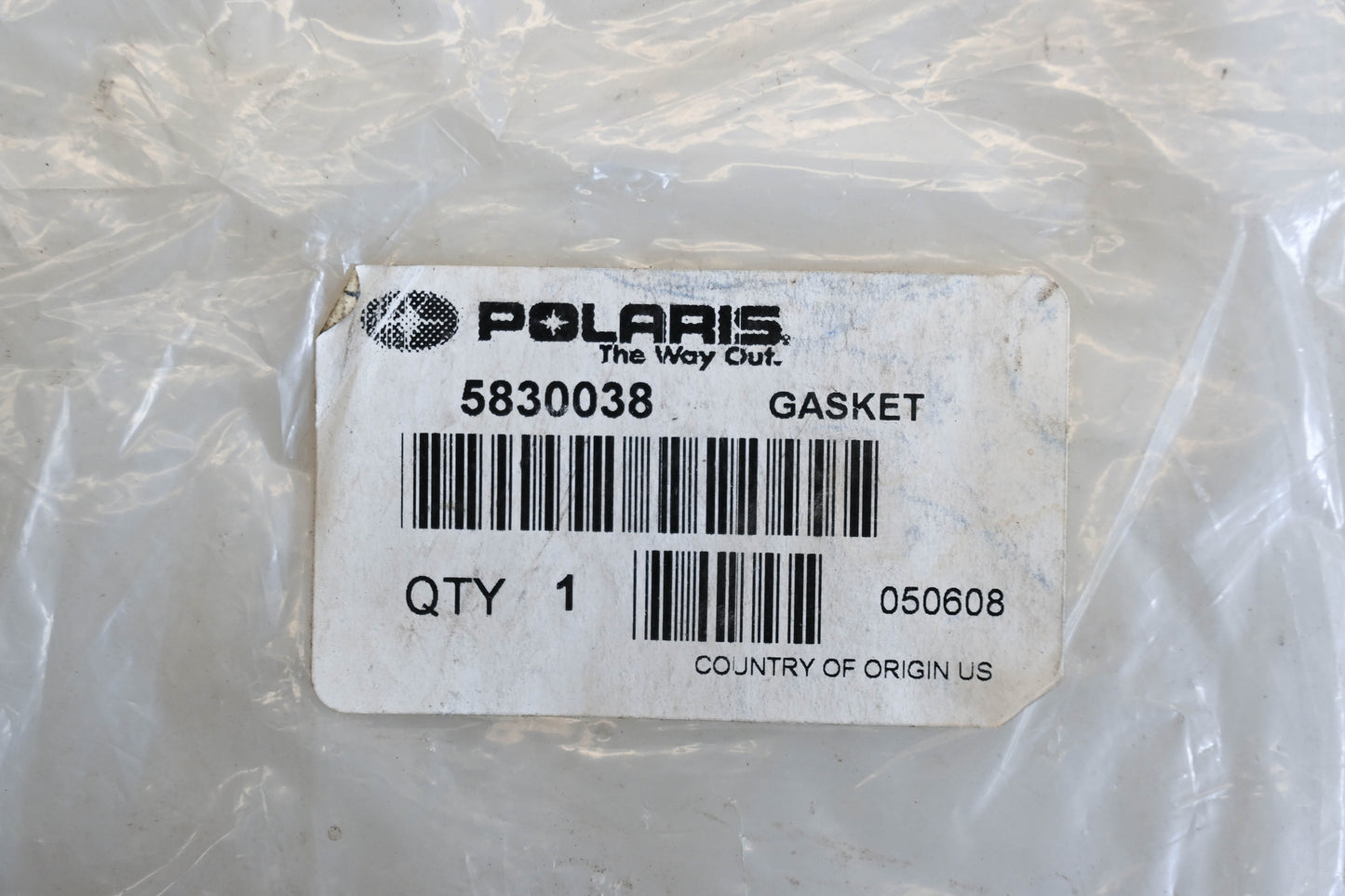 New OEM Polaris 5830038 Exhaust Gasket Qty 1 NOS