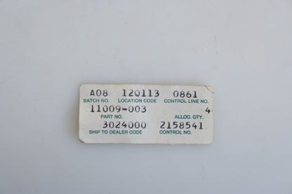 New OEM Kawasaki 11009-003 Cylinder Base Gaskets Qty 4 NOS