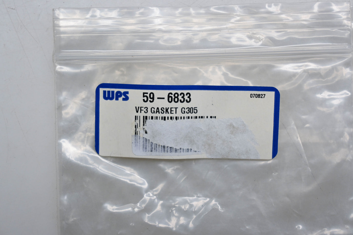WPS 59-6833 Gasket Qty 1 NOS