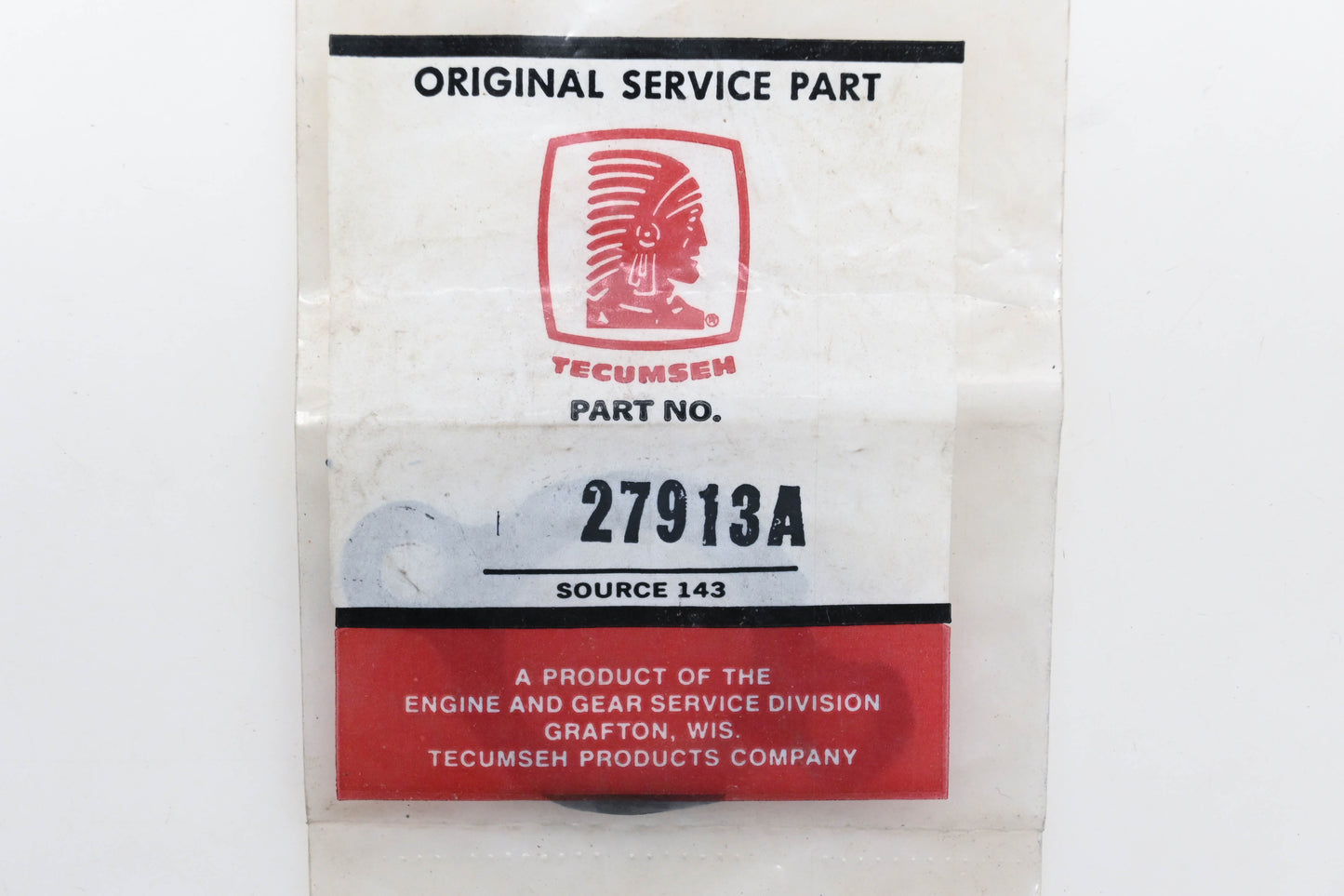 New OEM Tecumseh 27913A Gaskets Qty 2 NOS