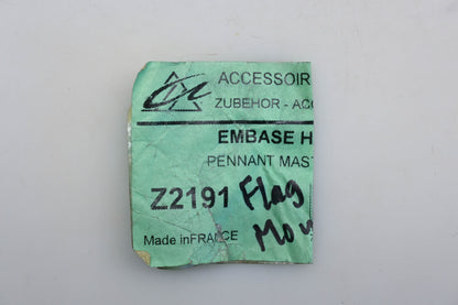 Zodiac Z2191 Flag Mount Base Qty 1 NOS