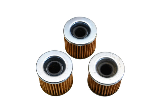 New OEM Kawasaki 16097-1002 Oil Filters Qty 3 NOS