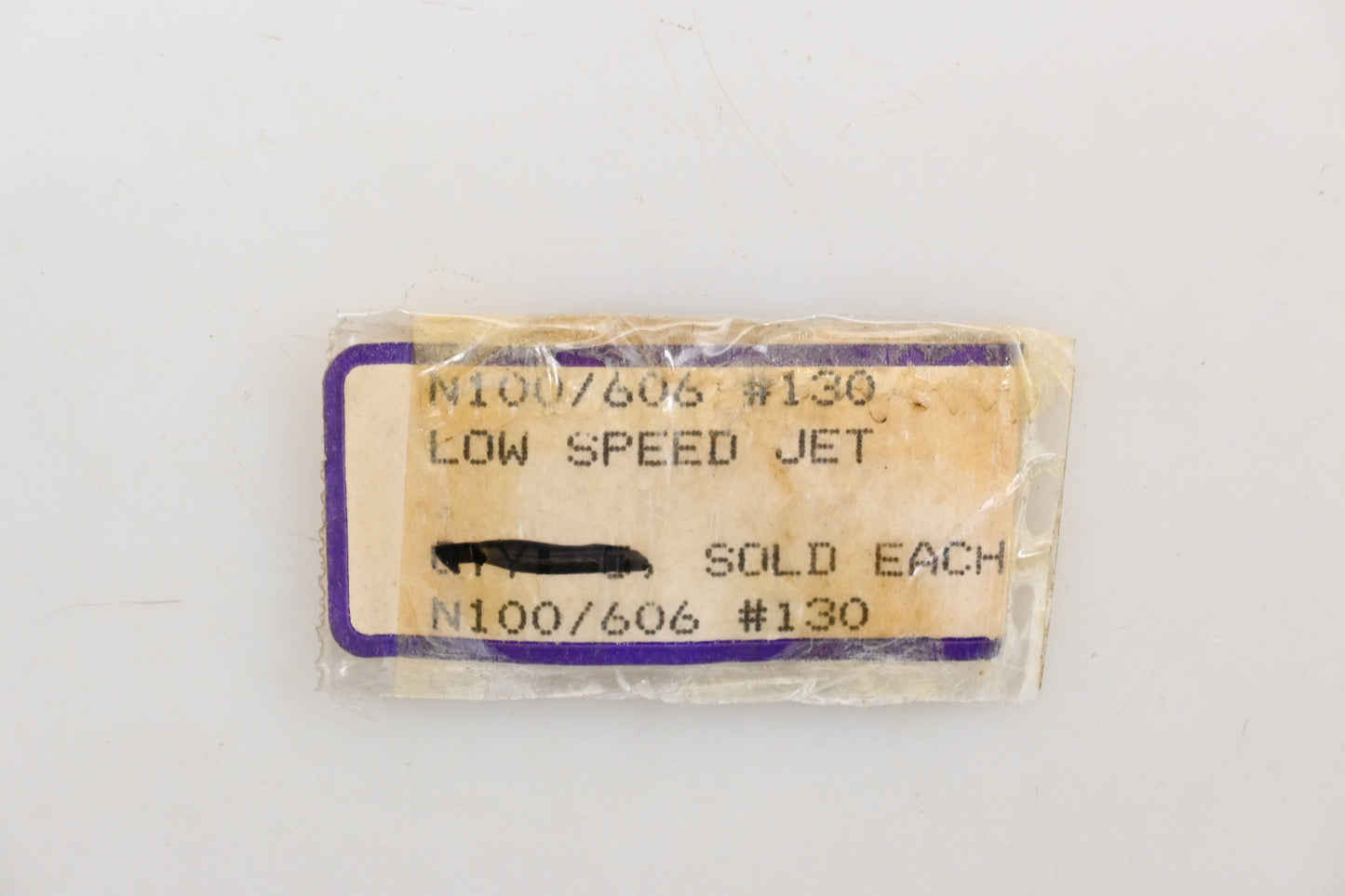Marshall N100/606 130, N100. 606-130 Low Speed Jet Qty 1 NOS