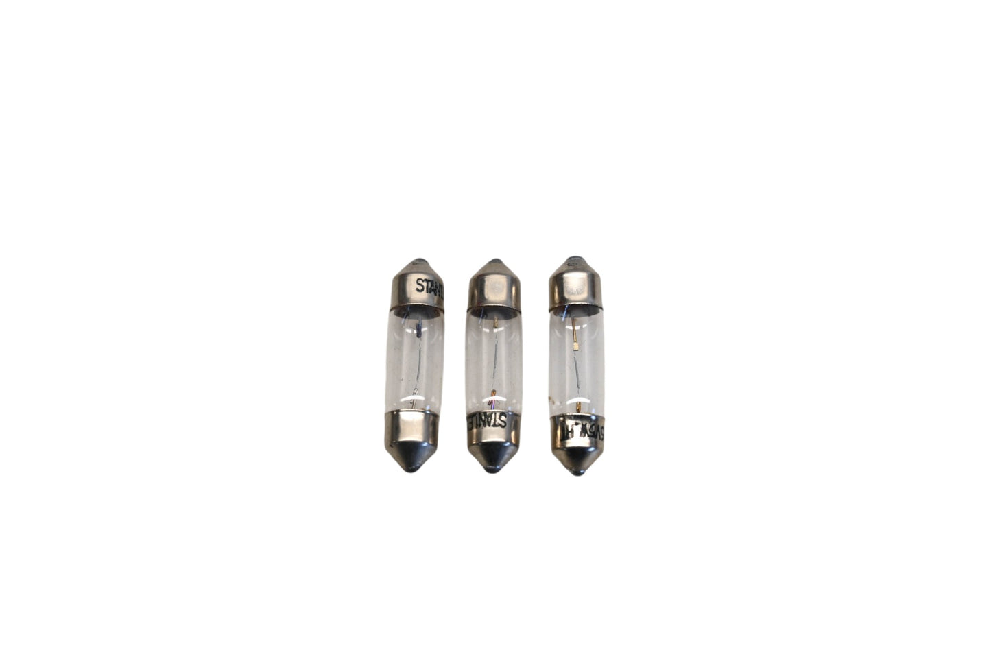 New OEM Suzuki 09471-06012 Stanley 6V 5W Light Bulbs Qty 3 NOS