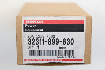 New OEM Honda 32311-899-630 20A 125V Plug Kit Qty 1 NOS