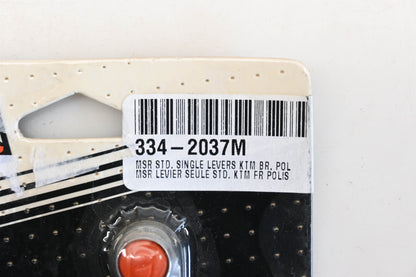 MSR 334-2037M Orange Standard Single Polished Brake Lever Orange Qty 1 NOS