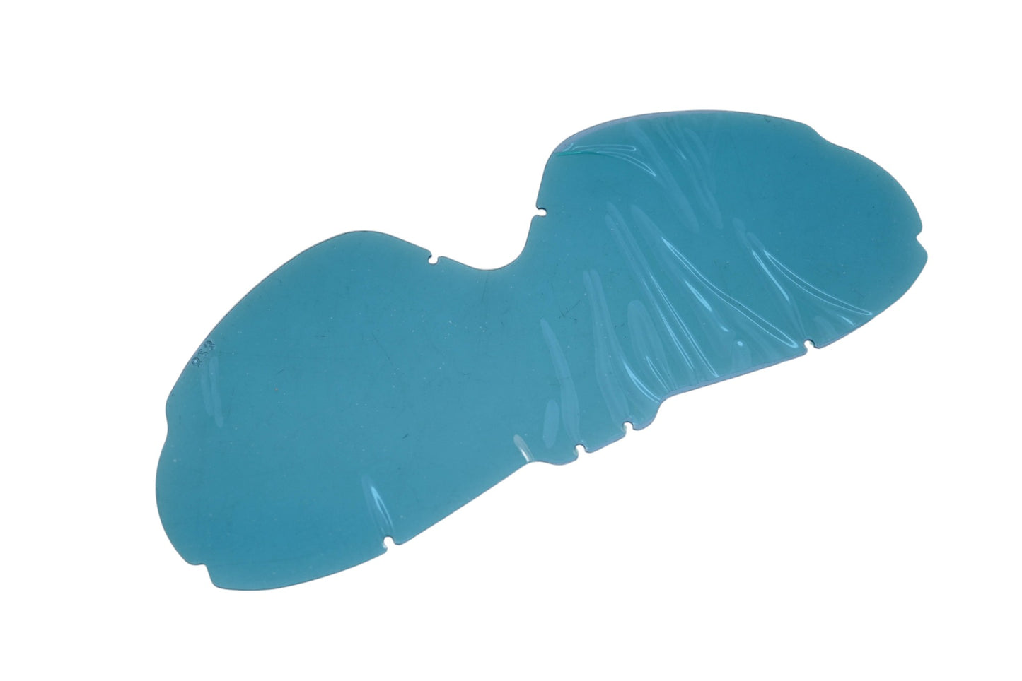 Scott 09-0187-01-0-ABLU, 09018701 HiVoltage Blue Amplifier Single Lexan Replacement Lens Qty 1 NOS